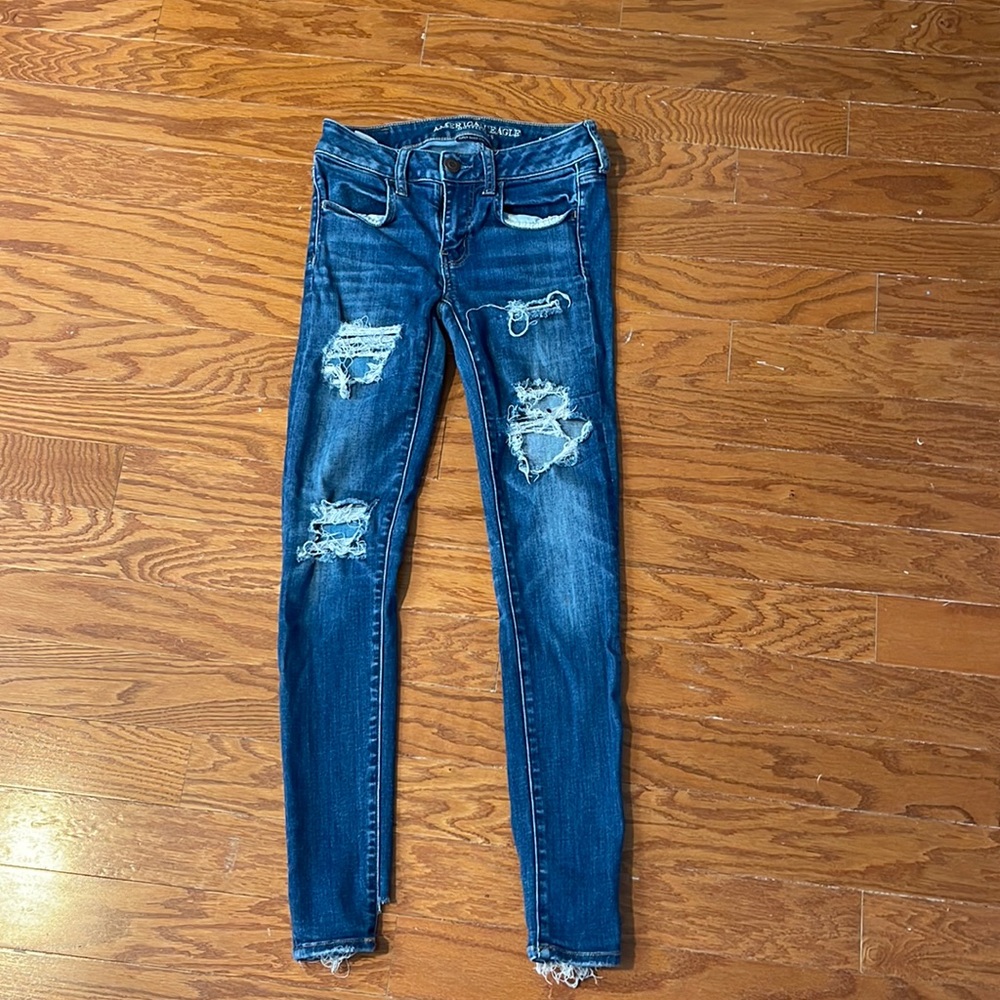 Ripped jeans from American Eagle